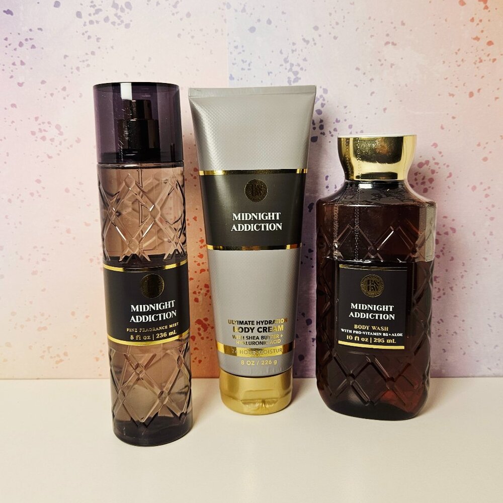 Bath and Body Works Luxury Collection Midnight Addiction Body Care